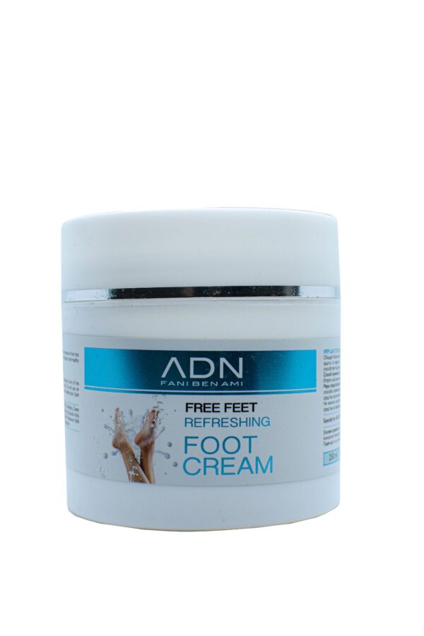 Refreshing cream for foot